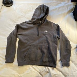 Nike Grey Vintage Hoodie - L